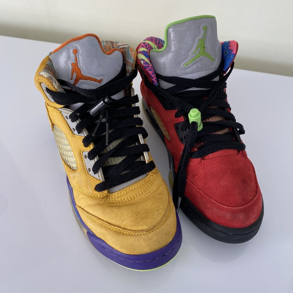 Air Jordan 5 Retro SE CZ6415 700 - Varsity Maize/Solar Orange 6 Youth